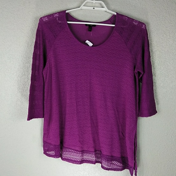 Jessica Simpson Tops - Jessica Simpson Plus Size  Minka Asymmetrical Top